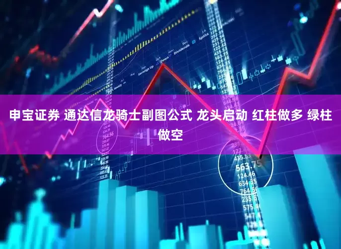 申宝证券 通达信龙骑士副图公式 龙头启动 红柱做多 绿柱做空