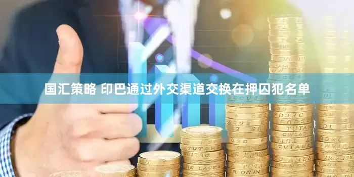 国汇策略 印巴通过外交渠道交换在押囚犯名单