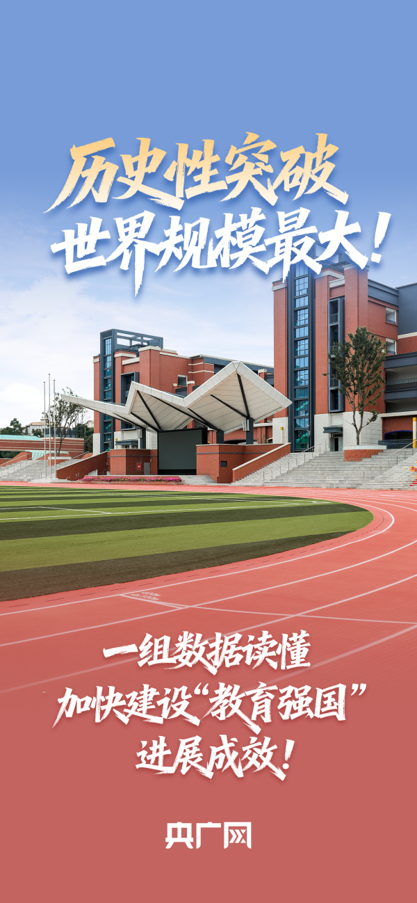 319策略 历史性突破、世界规模最大！一组数据读懂加快建设“教育强国”进展成效！