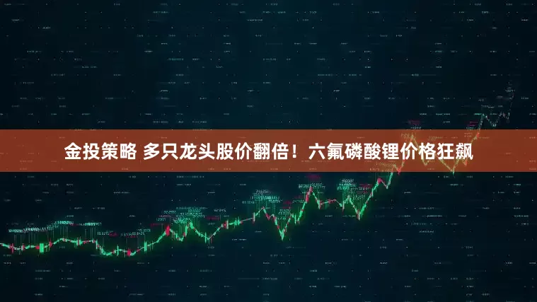 金投策略 多只龙头股价翻倍!六氟磷酸锂价格狂飙