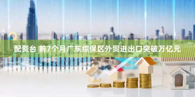 配资台 前7个月广东综保区外贸进出口突破万亿元